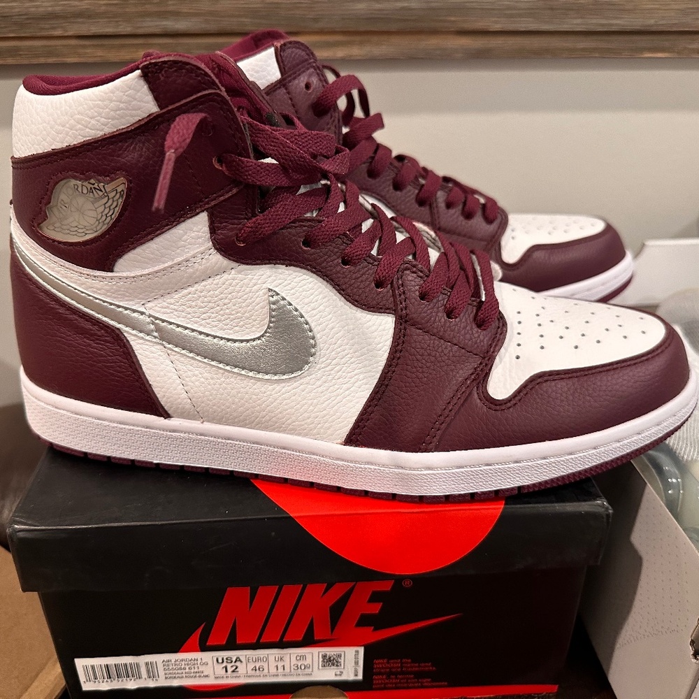 Jordan 1 Retro High OG Bordeaux Wine